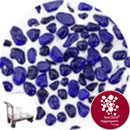 Glass Pea Gravel - Dark Blue - Click & Collect